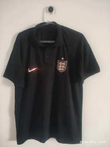 Camisa Preta Polo Unissex