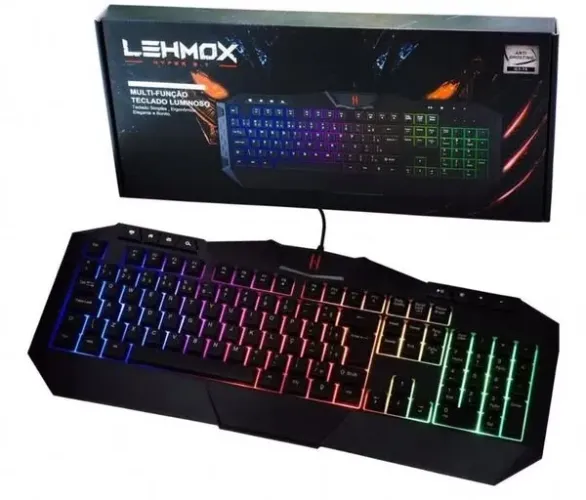 Lehmox Teclado Game Zone GT-T3, R$160.00. Perguntas *