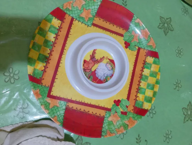Porta frutas de natal