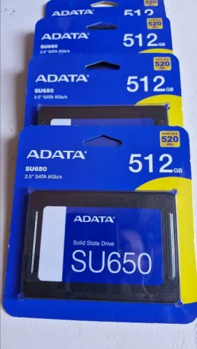 SSD ADATA 512GB 3 ANOS DE GARANTIA NOVO