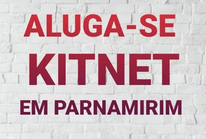 ALUGA-SE KIT NET EM PARNAMIRIM 