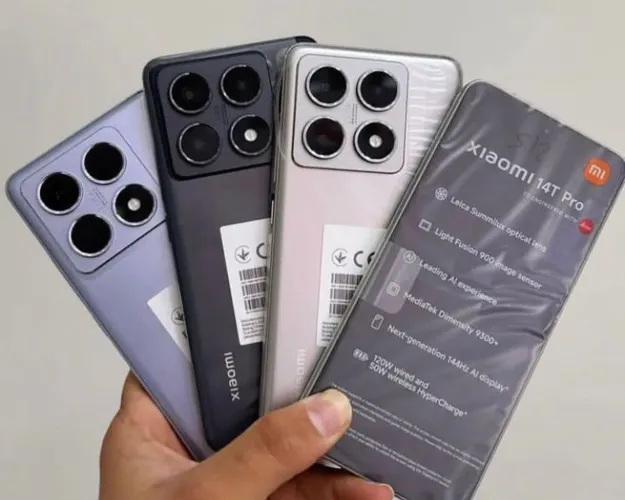 XIAOMI MI 14 T PRO 5G 12+ 512 GIGAS NOVO LACRADO COM GARANTIA.