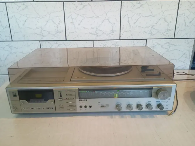 Som 3x1 philips AH -928 FUNCIONANDO PARCIAL LEIA A DESCRIÇÃO para colecionadores