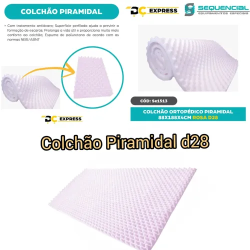  colchões ortopédicos cx de ovo d28