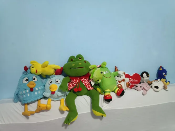 Kit de Pelúcias - Diversos Personagens.