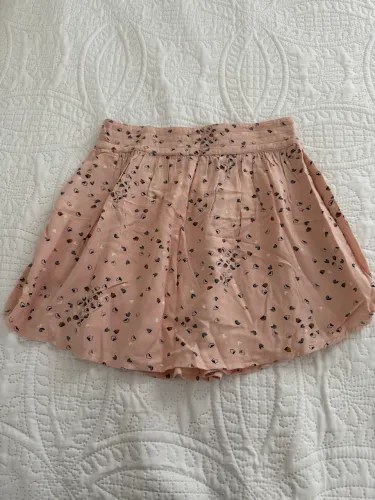 Saia rodada estampada importada