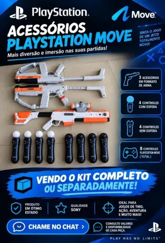 acessórios ps3 (troca em iphone 13 pra cima)