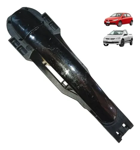 Macaneta Externa Porta Gol Voyage Saveiro G5 2008 2009 2013 Preto Dianteira/traseira