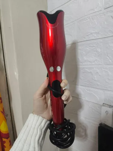 Modelador de Cachos Automático Vermelho (Bivolt) - Pouquíssimo Usado