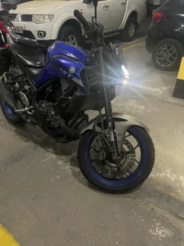 YAMAHA MT03 Azul 2021 único dono