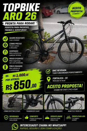 Bicicleta aro 26