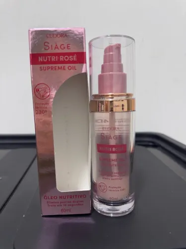 óleo capilar eudora siàge nutri rosé 60ml
