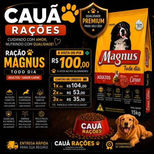 Magnus todo dia carne 15kg