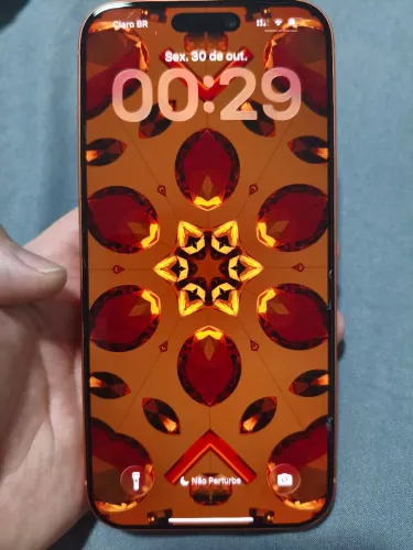 iPhone 17 pro Max laranja zerooooo