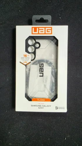 Case Urban Armor Gear UAG na cor Plasma para S24+ Original.