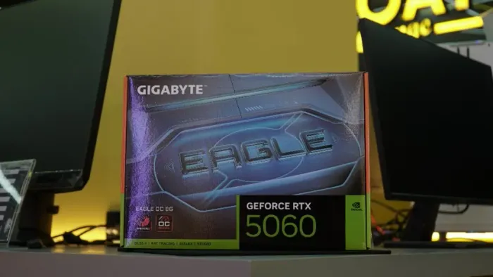 RTX 5060 8GB GDDR7 Gigabyte Eagle OC - 21x no cartão- Loja Física!