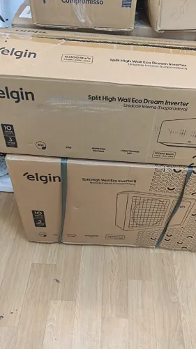 Ar condicionado elgin 9 e 12mil btus lacrado