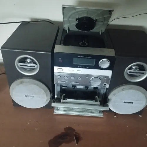 Rádio toca fita e CD Philips