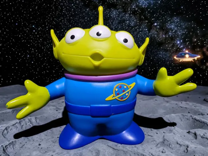 Alien Collection Toy Story Item colecionador