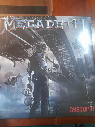 LP Megadeth dystopia novo lacrado Made in Czech Republic