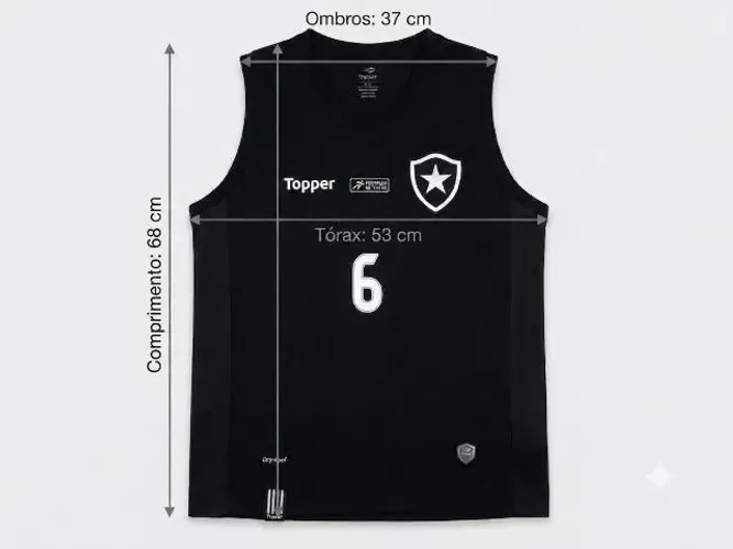 Regata Topper Botafogo Performance
