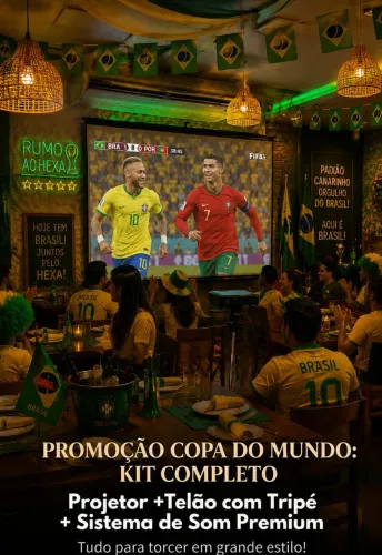 Aluguel de Telão + Projetor + Som