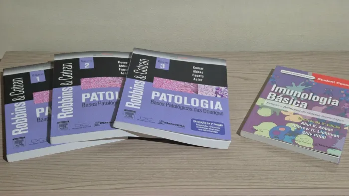 Livros área da saúde - Patologia, microbiologia, farmacologia, biologia molecular e imuno