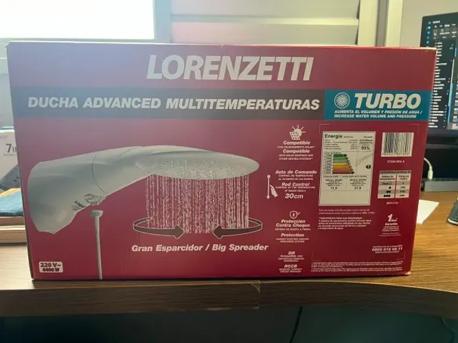 Chuveiro Lorenzetti - Ducha Advanced Multitemperaturas