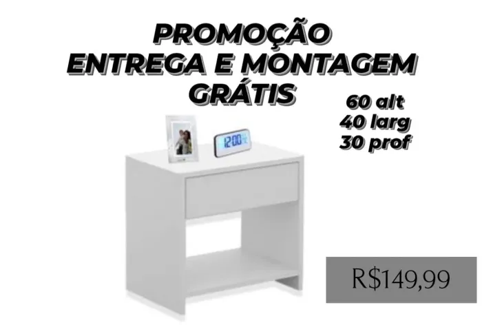 Criado mudo temos outros modelos leia
