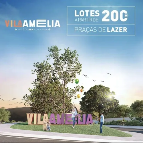 Lote à venda na Zona Sul - Jardim Amélia em São José dos Campos