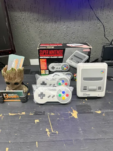 Console Super Nintendo Classic Mini - Loja Fisica - Garantia - Aceito Trocas