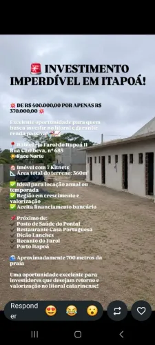 Ótima oportunidade de investimento