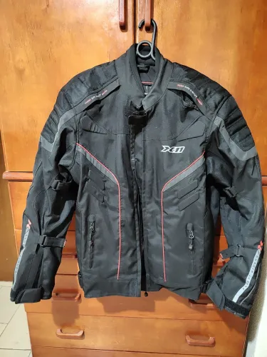 Jaqueta motociclista x11 modelo iron 2 jaqueta de moto tamanho médio