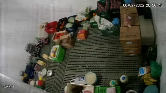 Câmera fria.