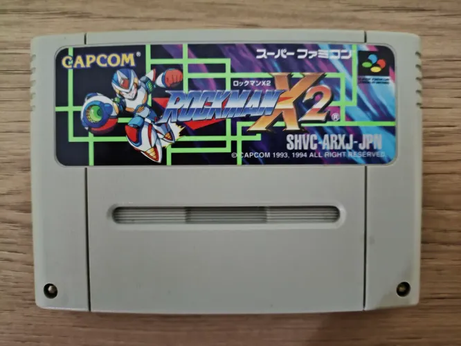 Rockman X2 ( Mega Man X2 no Ocidente) Super Nintendo SNES SFC Famicom Original
