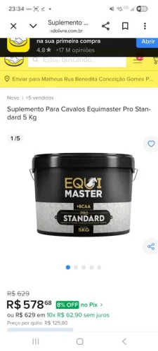 Equimaster Suplemento para Cavalo
