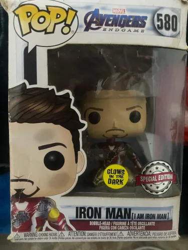 Funko Pop Homem de Ferro Usado