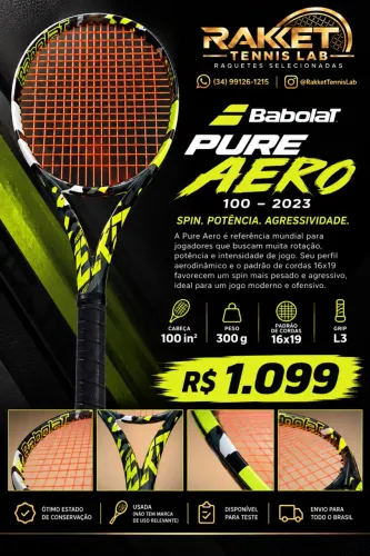 Babolat Pure Aero 100 300g L3 2023