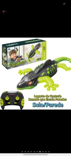 Brinquedo Lagarto escalador