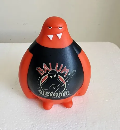 Boneco Poupançudo Caixa - Balum Rock?n?Roll