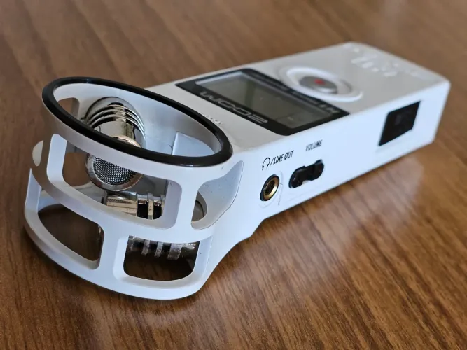 Gravador interface zoom h1