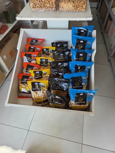 Balcão para produtos a granel 2,00 x 0,70 mt