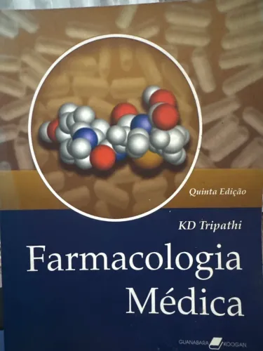 Livro farmacologia médica - KD Tripathi -5ª edição