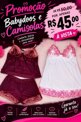 Camisolas e babydoos 