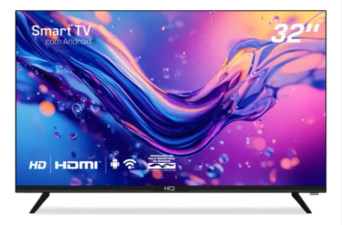 Smart Tv Hq 32 Hd Android 12 Design Slim Hqs32nkhm