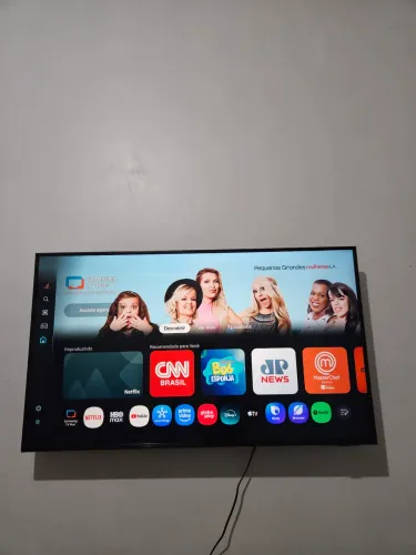 Smart TV 43" Samsung 4K UHD Crystal UHD