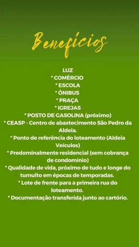 Oportunidade Única, Terreno Excelente.