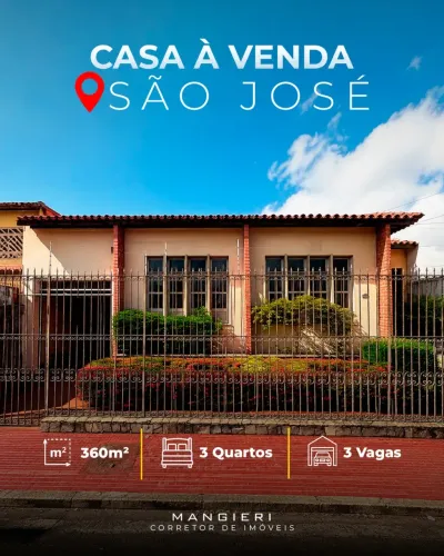 Casa ampla e versátil no bairro São José, em Aracaju/SE! Com 360 m² de área construída, e