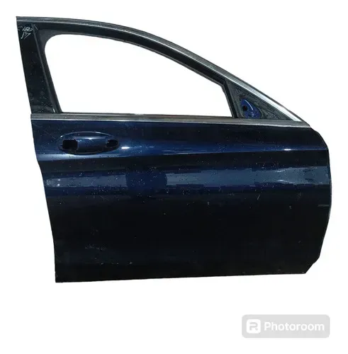 Porta Dianteira Direita Mercedes C180 2015 A 2017 Dianteira Direito Azul