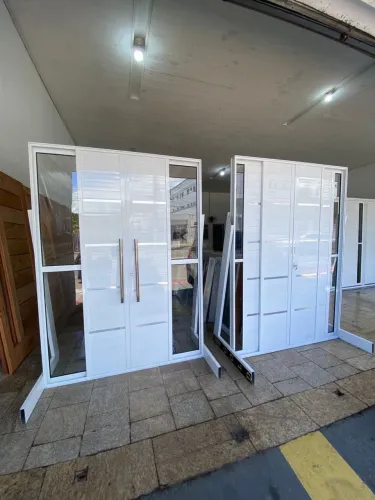 PORTAS DE ALUMÍNIO DE CORRER BRANCO - MEGA OFERTÃO